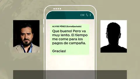 Mensaje de Alvise Pérez Mensaje de Alvise Pérez