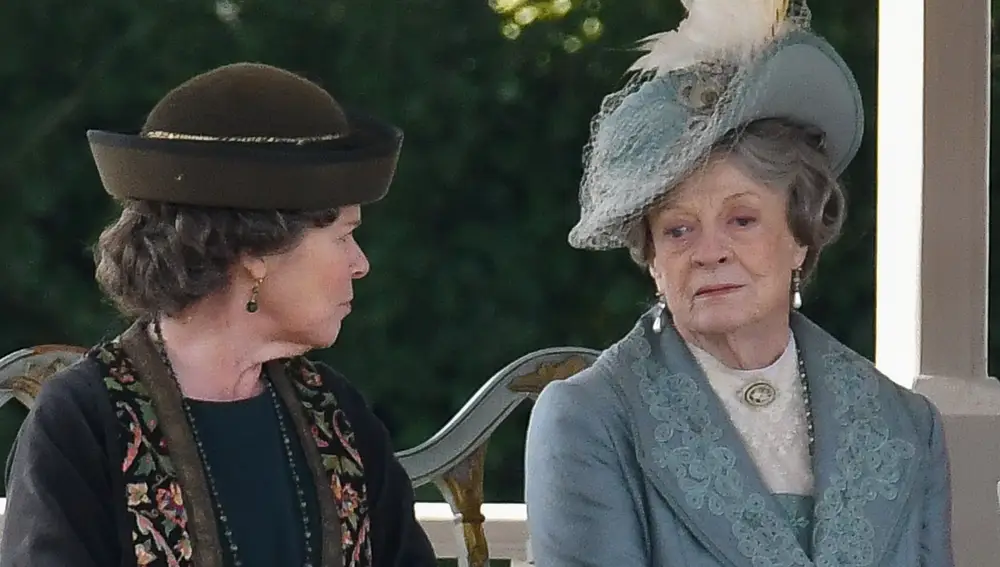 Maggie Smith en Downton Abbey Maggie Smith en Downton Abbey