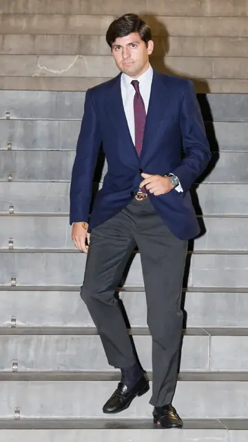 Juan Urquijo en el funeral de Juan Miguel Villar Juan Urquijo en el funeral de Juan Miguel Villar