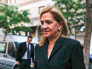 La infanta Cristina en el funeral de Juan Miguel Villar