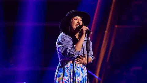 La arriesgada elección de Jessica con la canción en las Audiciones a ciegas La arriesgada elección de Jessica con la canción en las Audiciones a ciegas