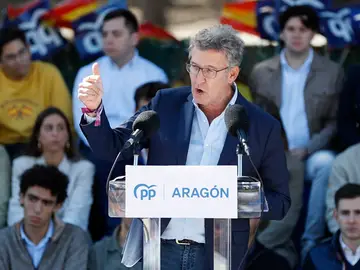 Alberto Núñez Feijóo en Zaragoza Alberto Núñez Feijóo en Zaragoza