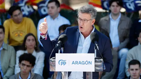 Alberto Núñez Feijóo en Zaragoza Alberto Núñez Feijóo en Zaragoza