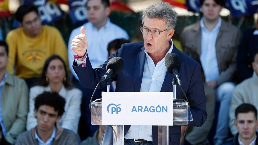 Alberto Núñez Feijóo en Zaragoza Alberto Núñez Feijóo en Zaragoza