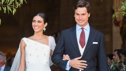 Ana Portillo y Santiago Camacho tras su boda Ana Portillo y Santiago Camacho tras su boda
