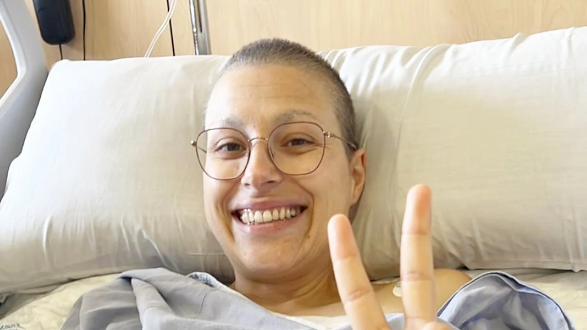 Aitana más tras su cirugía. Aitana más tras su cirugía.