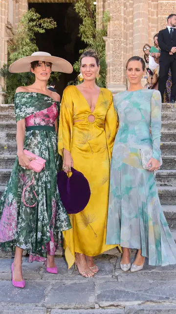 Eugenia, Alejandra y Claudia Osborne en la boda de Ana Portillo Eugenia, Alejandra y Claudia Osborne en la boda de Ana Portillo