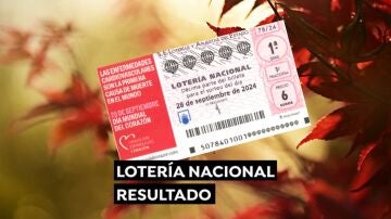 Sorteo Lotería Nacional: Comprobar décimo de hoy sábado 28 de septiembre, en directo