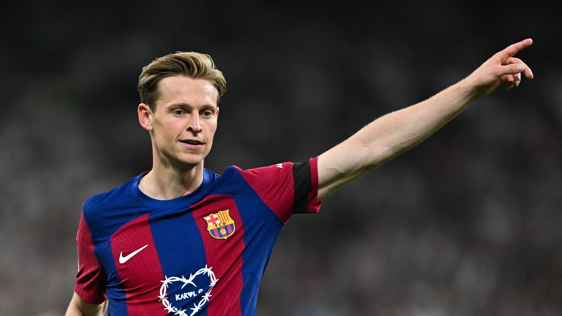 Frenkie de Jong en el Clásico Frenkie de Jong en el Clásico