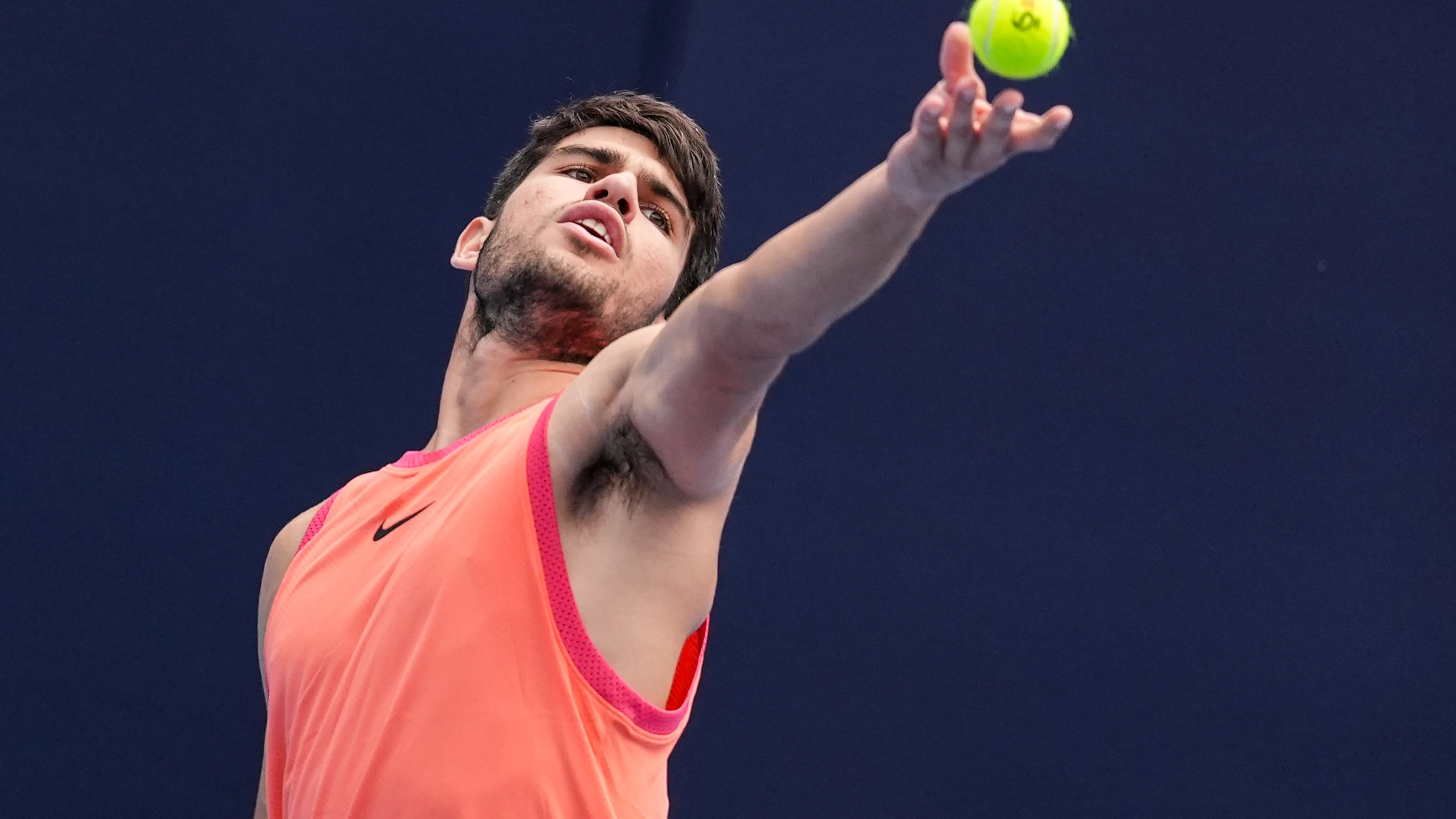 Carlos Alcaraz, en el China Open