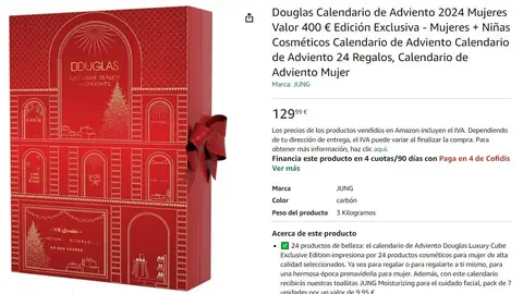 Calendario de Adviento de Douglas Calendario de Adviento de Douglas