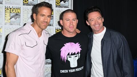 Ryan Reynolds, Channing Tatum y Hugh Jackman