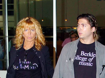 Bárbara Rey y su hijo, Ángel Cristo Bárbara Rey y su hijo, Ángel Cristo