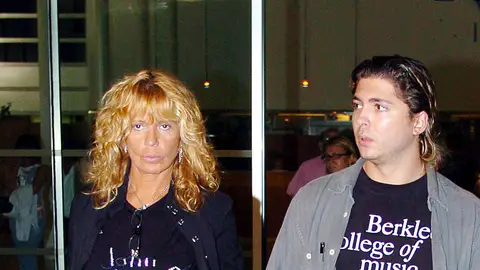 Bárbara Rey y su hijo, Ángel Cristo Bárbara Rey y su hijo, Ángel Cristo