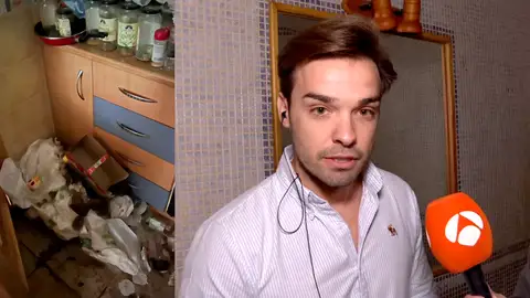 Recupera su piso okupado y la casa está destrozada. Recupera su piso okupado y la casa está destrozada.