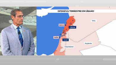 Un teniente general del Ejército analiza la invasión de Israel a Líbano: 