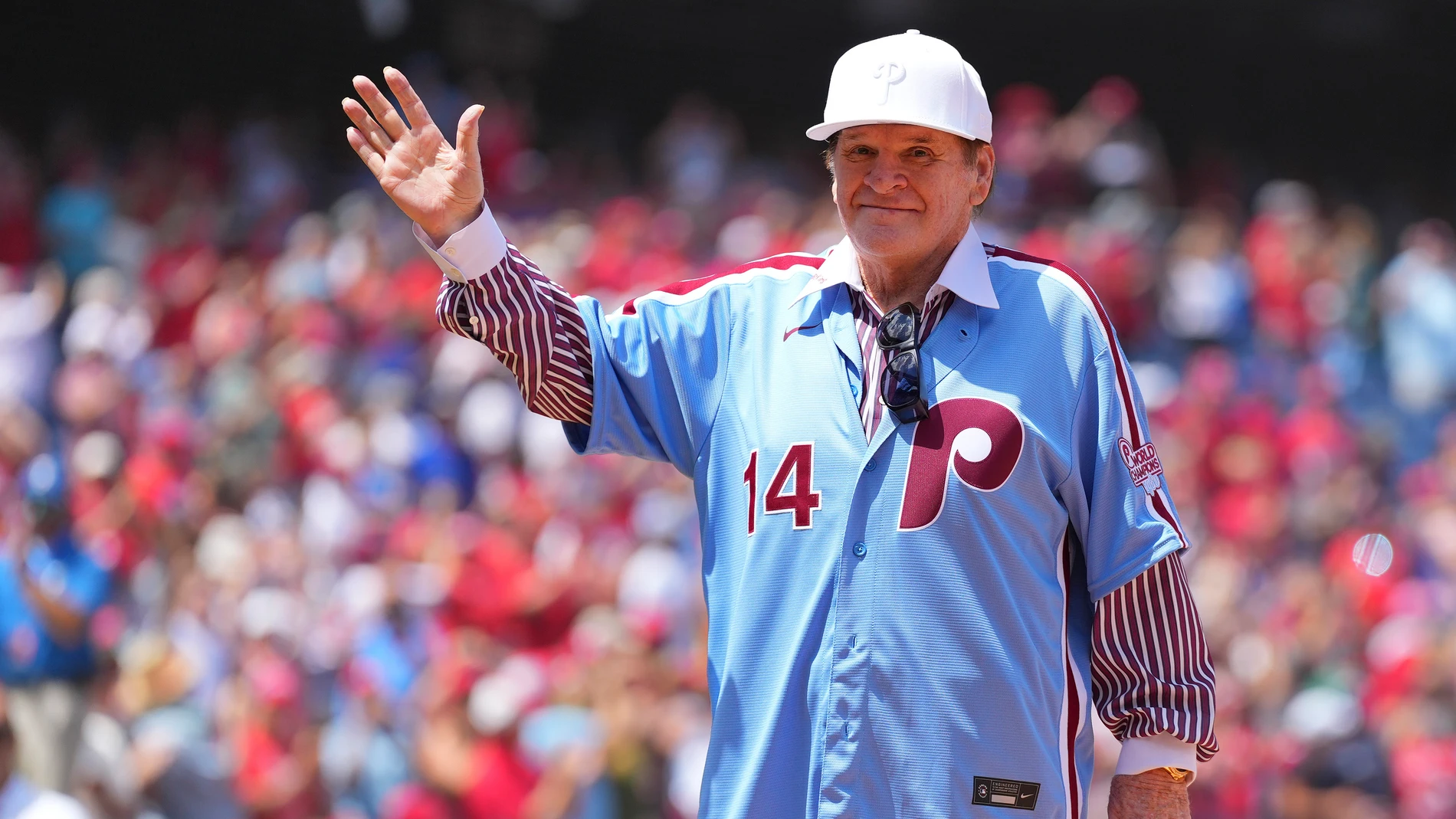 Pete Rose, en una imagen de 2022 Pete Rose, en una imagen de 2022