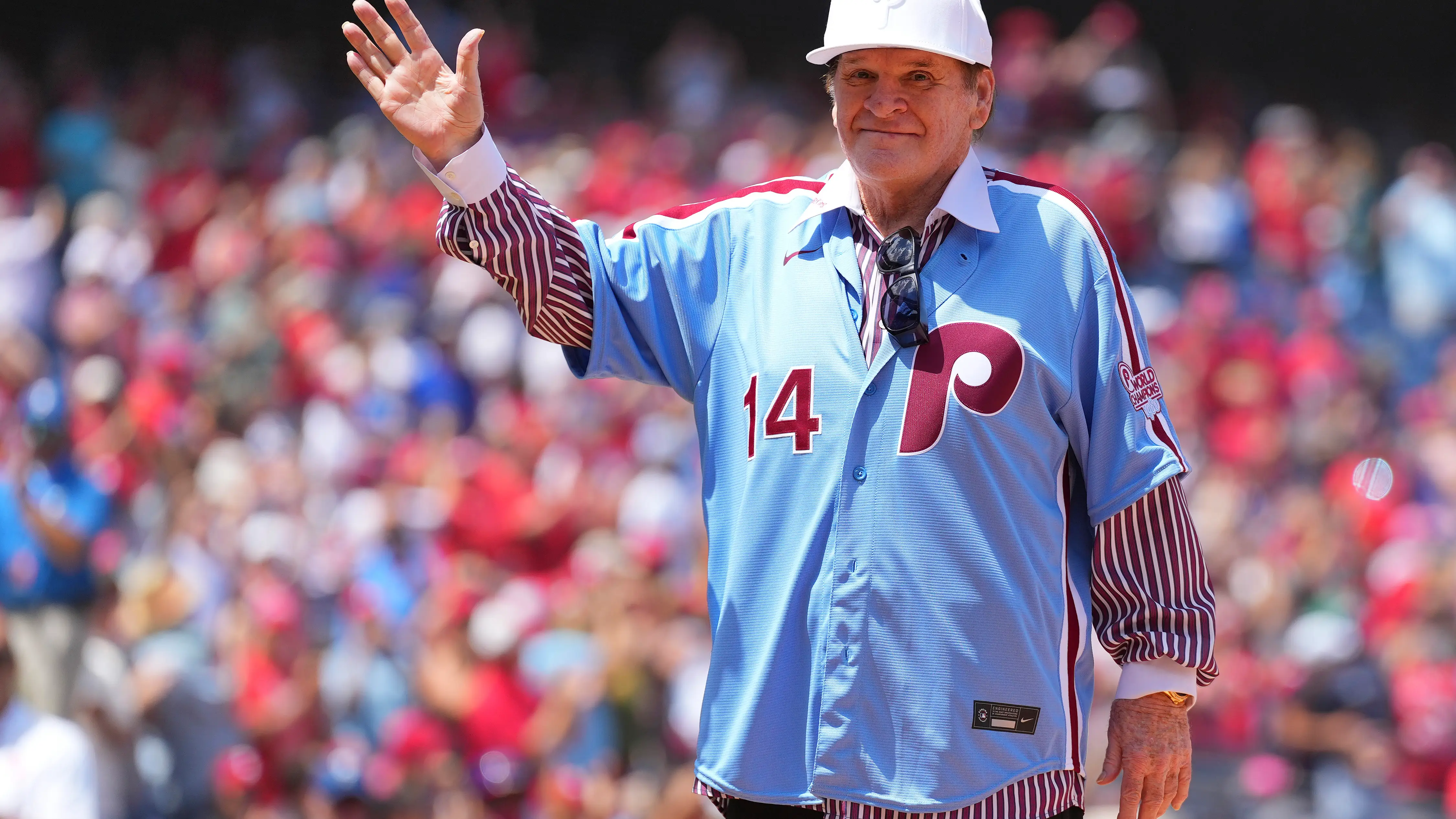 Pete Rose, en una imagen de 2022 Pete Rose, en una imagen de 2022