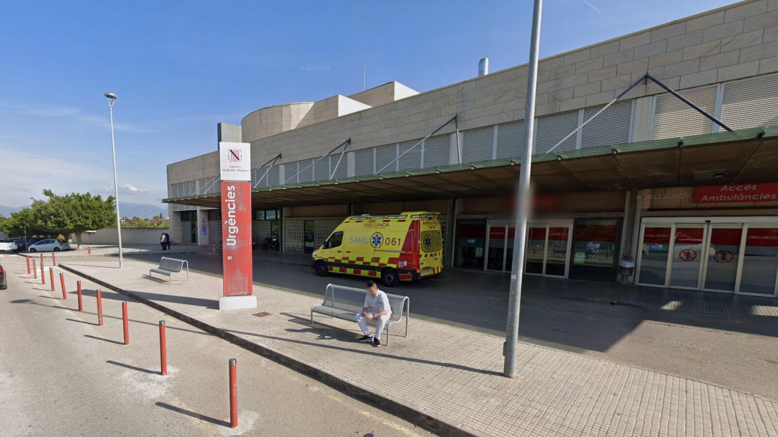 A prisión un hombre por intentar estrangular a su mujer hospitalizada en un hospital de Palma