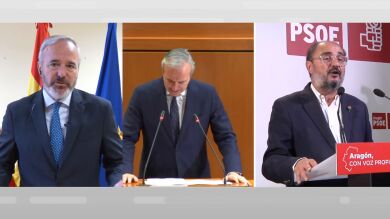 ¿Acuerdo entre Azcón (PP) y Lambán (PSOE)?: 