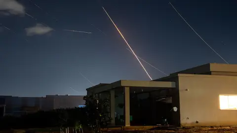 Ataque con misiles de Irán a Israel Ataque con misiles de Irán a Israel