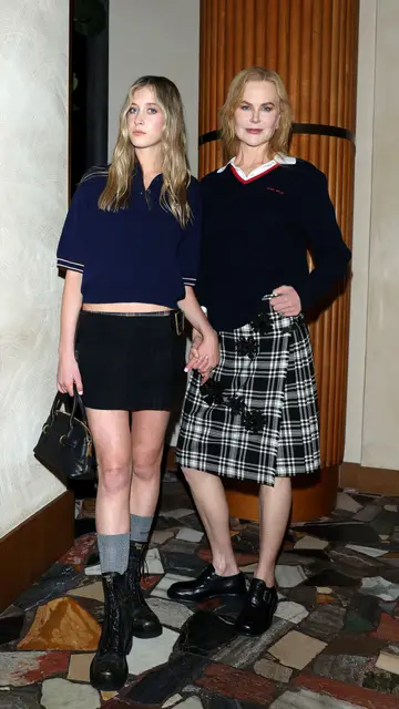Nicole Kidman con su hija Sunday Rose Nicole Kidman con su hija Sunday Rose