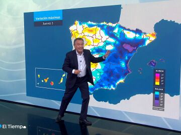 la previsión del tiempo de Roberto Brasero