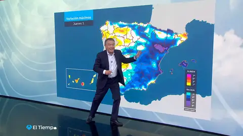la previsión del tiempo de Roberto Brasero Antena 3 Noticias