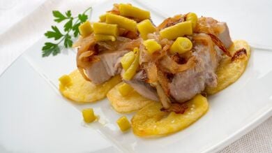 Arguiñano, sobre la receta de bonito con patatas, cebolla y guindillas: 