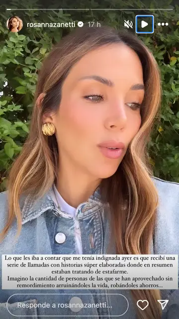 Rosanna Zanetti habla del intento de estafa que ha sufrido Rosanna Zanetti habla del intento de estafa que ha sufrido