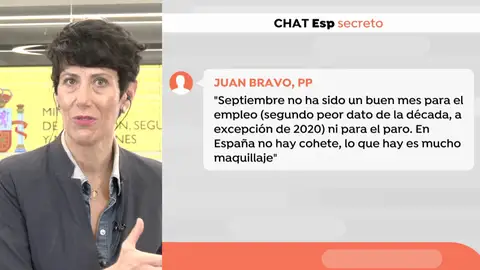 La ministra Elma Saiz. La ministra Elma Saiz.