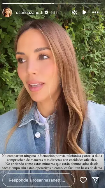 Rosanna Zanetti habla del intento de estafa que ha sufrido Rosanna Zanetti habla del intento de estafa que ha sufrido