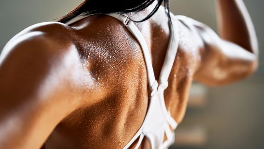 Gotas de sudor al hacer deporte Gotas de sudor al hacer deporte
