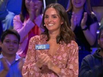 María resuelve el panel por todo lo alto con 3.175 euros en su marcador ¡Enhorabuena!