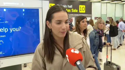 Española que llega desde Israel Española que llega desde Israel