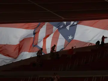 Imagen de una grada del Civitas Metropolitano Imagen de una grada del Civitas Metropolitano