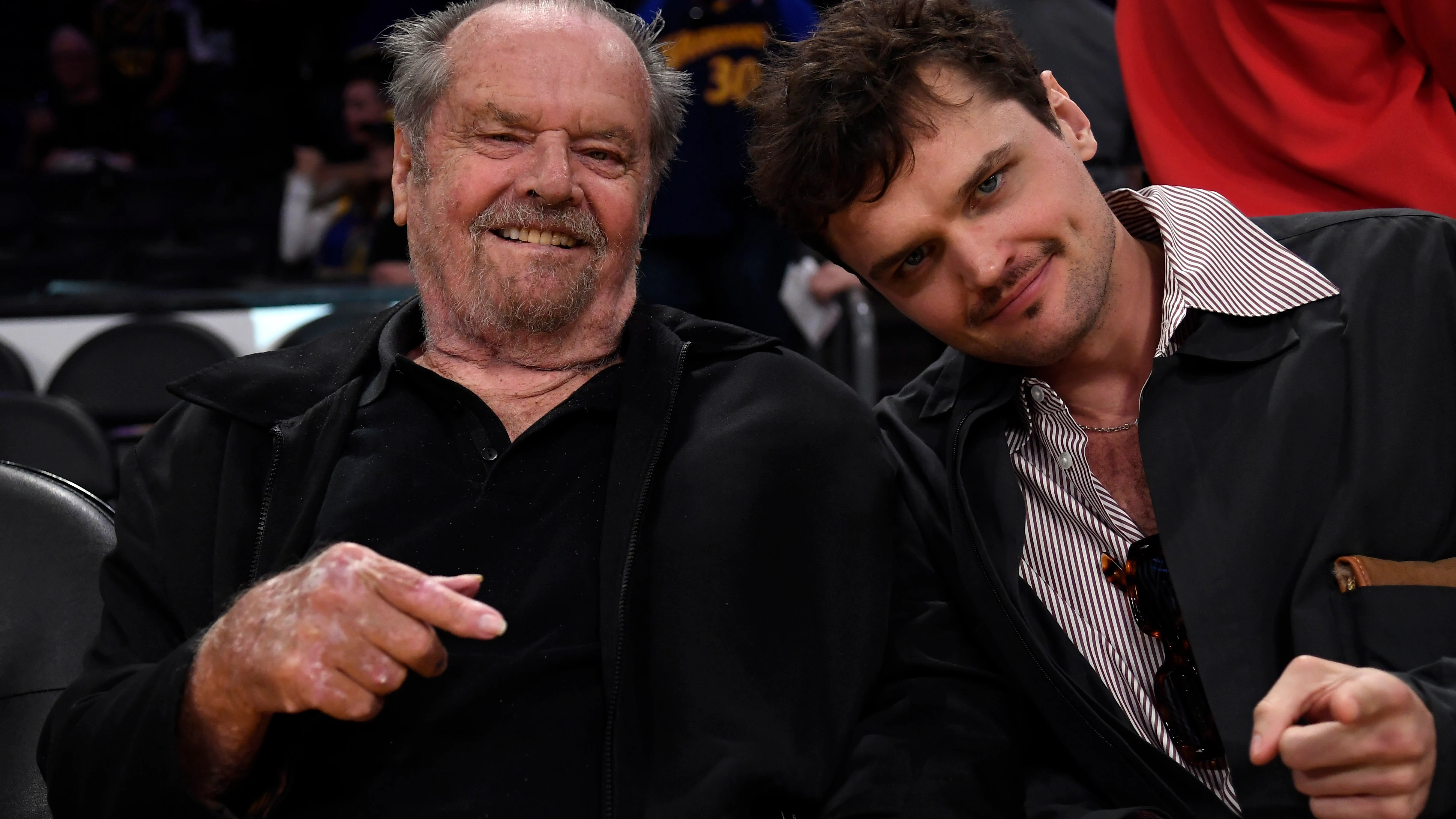 Jack Nicholson y su hijo, Ray Nicholson Jack Nicholson y su hijo, Ray Nicholson
