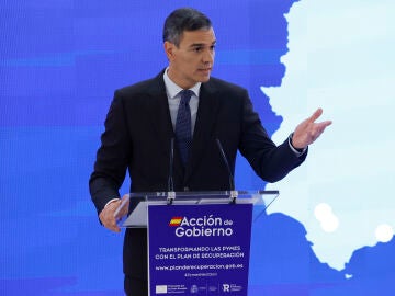 El presidente del Gobierno, Pedro Sánchez