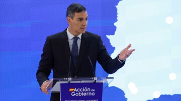 El presidente del Gobierno, Pedro Sánchez