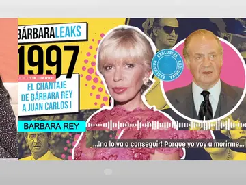 Los audios de Bárbara Rey y don Juan Carlos. Los audios de Bárbara Rey y don Juan Carlos.