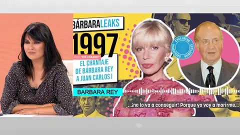 Los audios de Bárbara Rey y don Juan Carlos. Los audios de Bárbara Rey y don Juan Carlos.