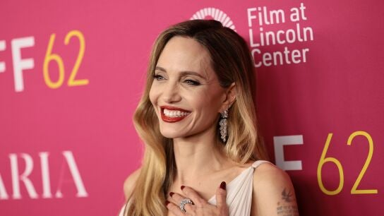 Angelina Jolie presentando Maria en el Festival de Cine de Nueva York