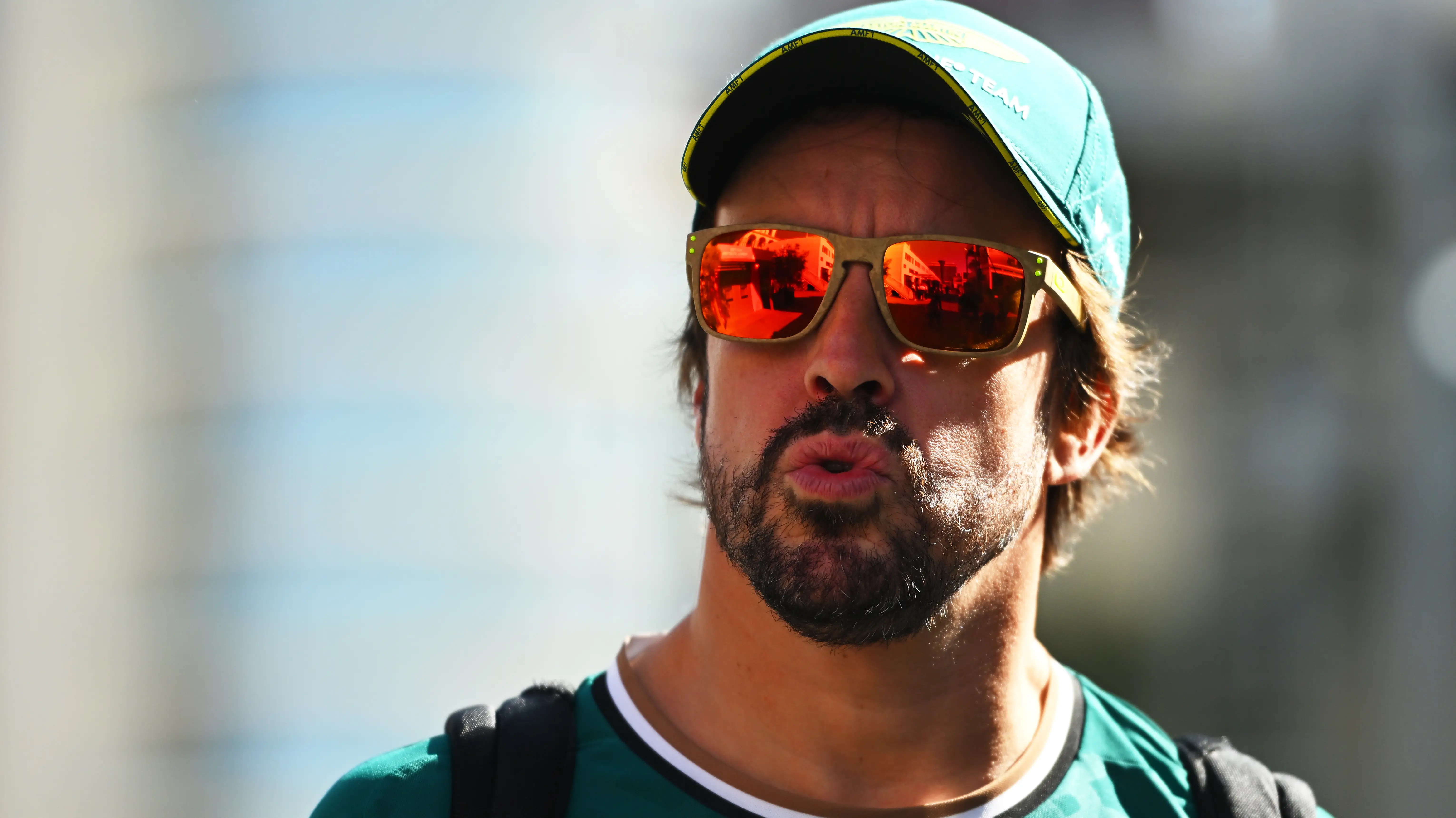 Fernando Alonso durante el GP de Azerbaiyán 2024 Fernando Alonso durante el GP de Azerbaiyán 2024