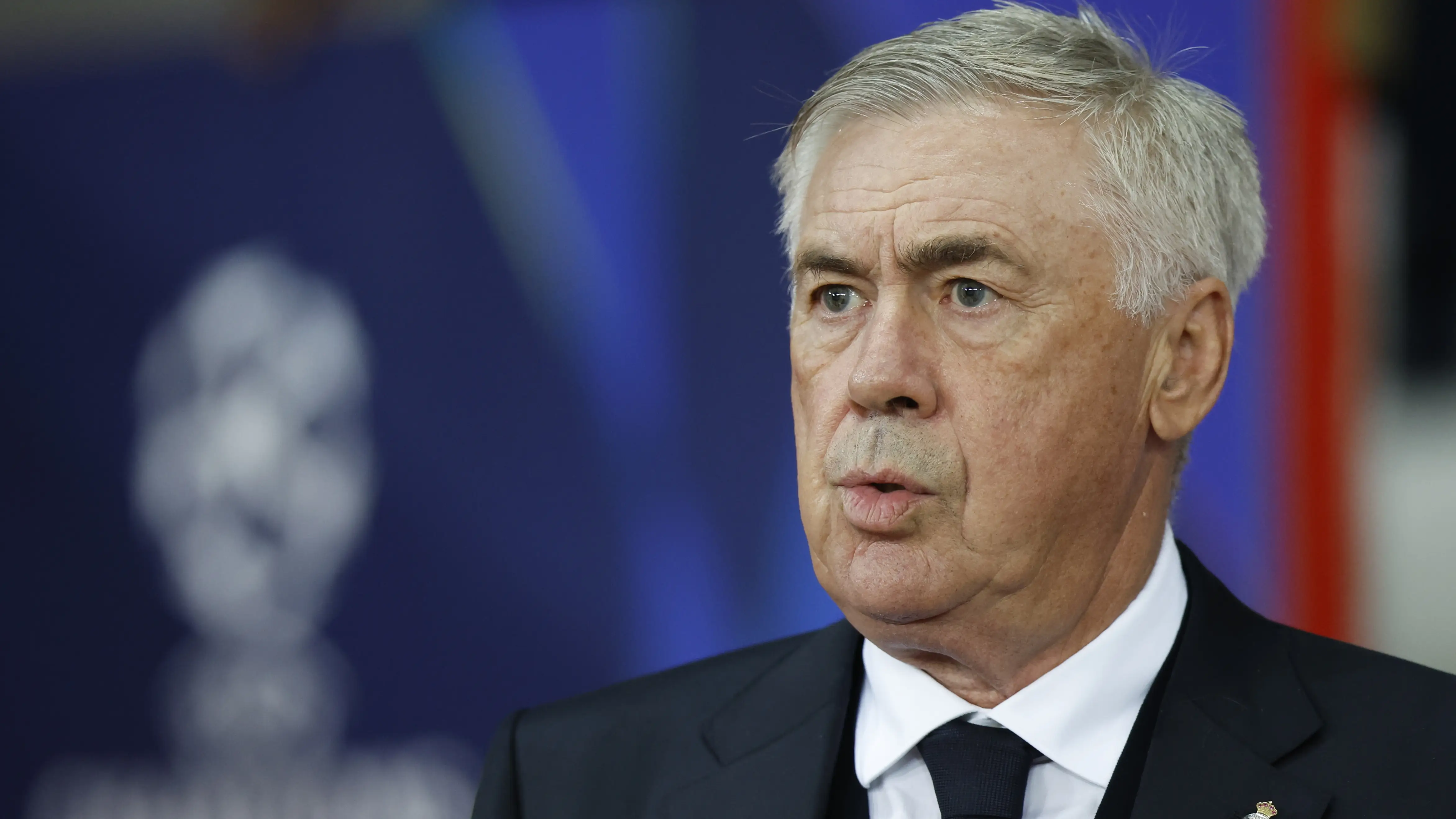 Carlo Ancelotti, anoche en Lille Carlo Ancelotti, anoche en Lille