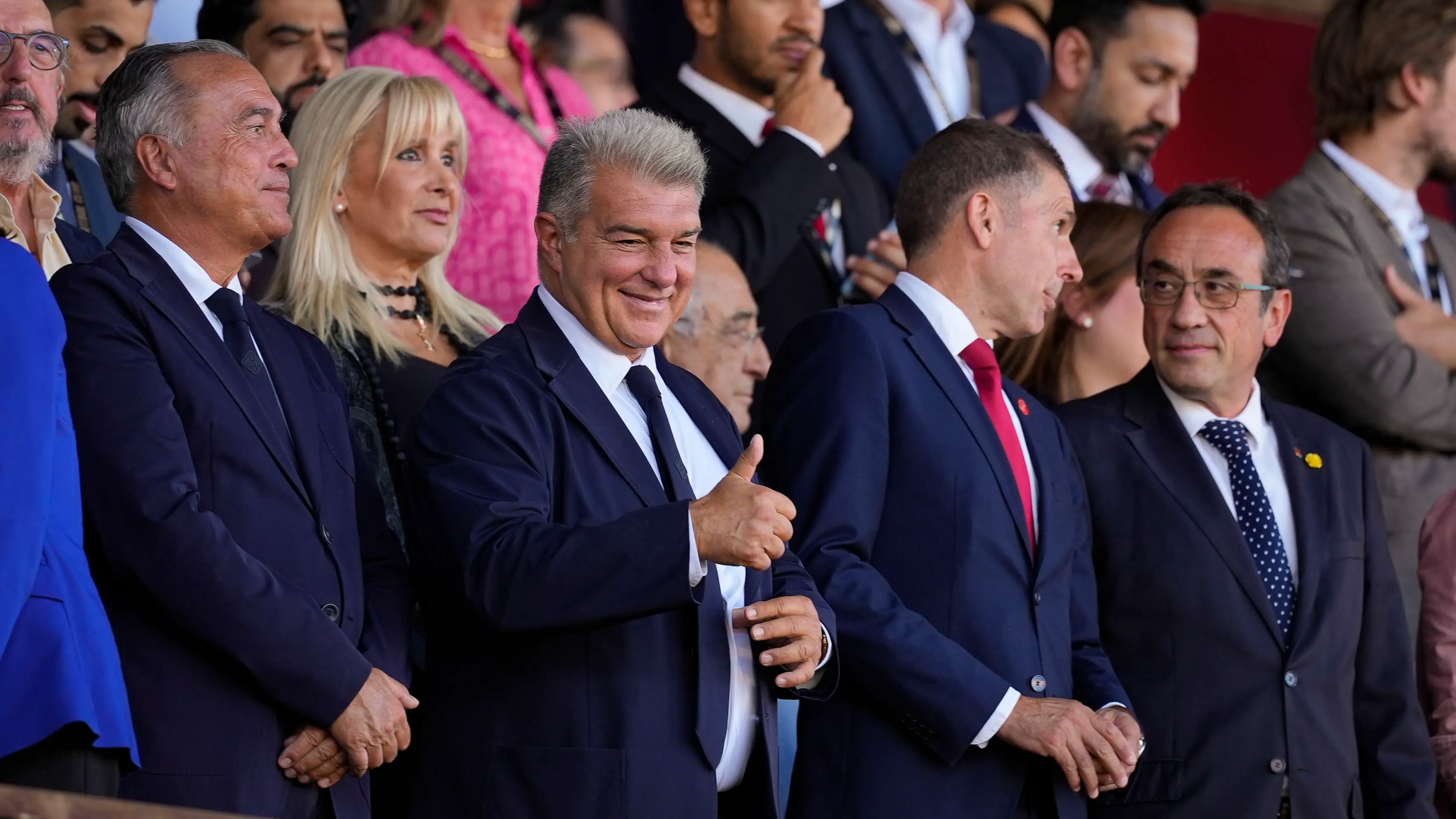 Joan Laporta, presidente del Barcelona Joan Laporta, presidente del Barcelona