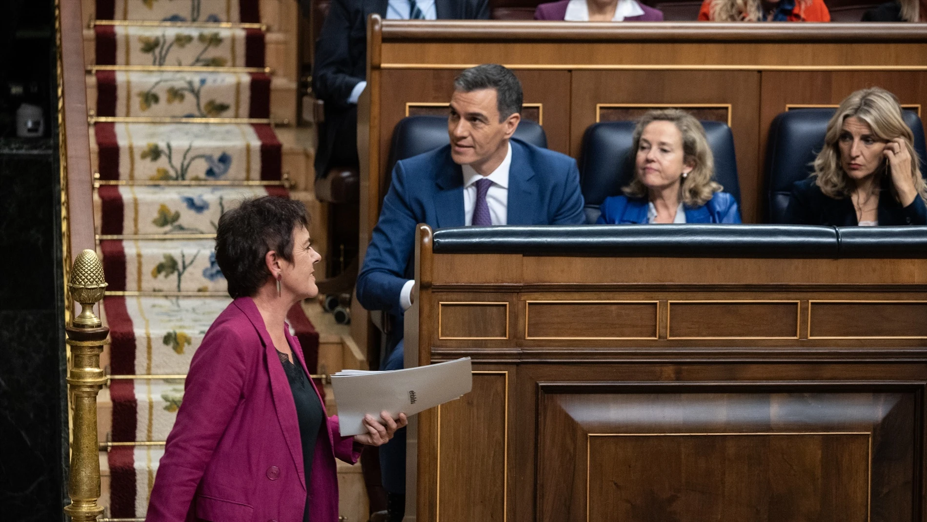 Portavoz de Bildu en el Congreso en el debate de investidura de Sánchez Portavoz de Bildu en el Congreso en el debate de investidura de Sánchez