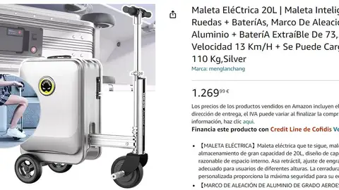 Maleta-patinete de Menglanchang Maleta-patinete de Menglanchang