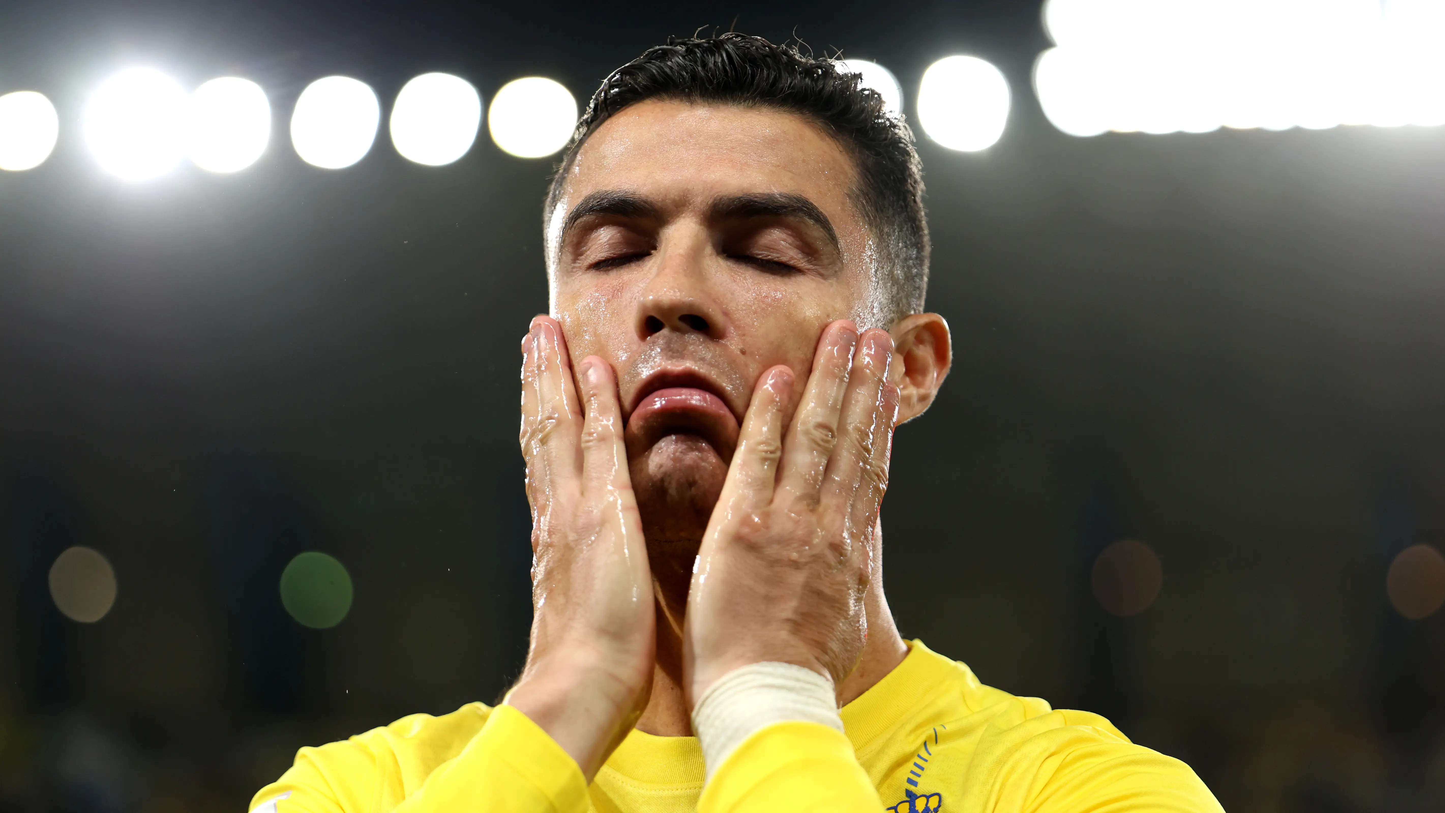 Cristiano Ronaldo durante un partido con el Al Nassr Cristiano Ronaldo durante un partido con el Al Nassr