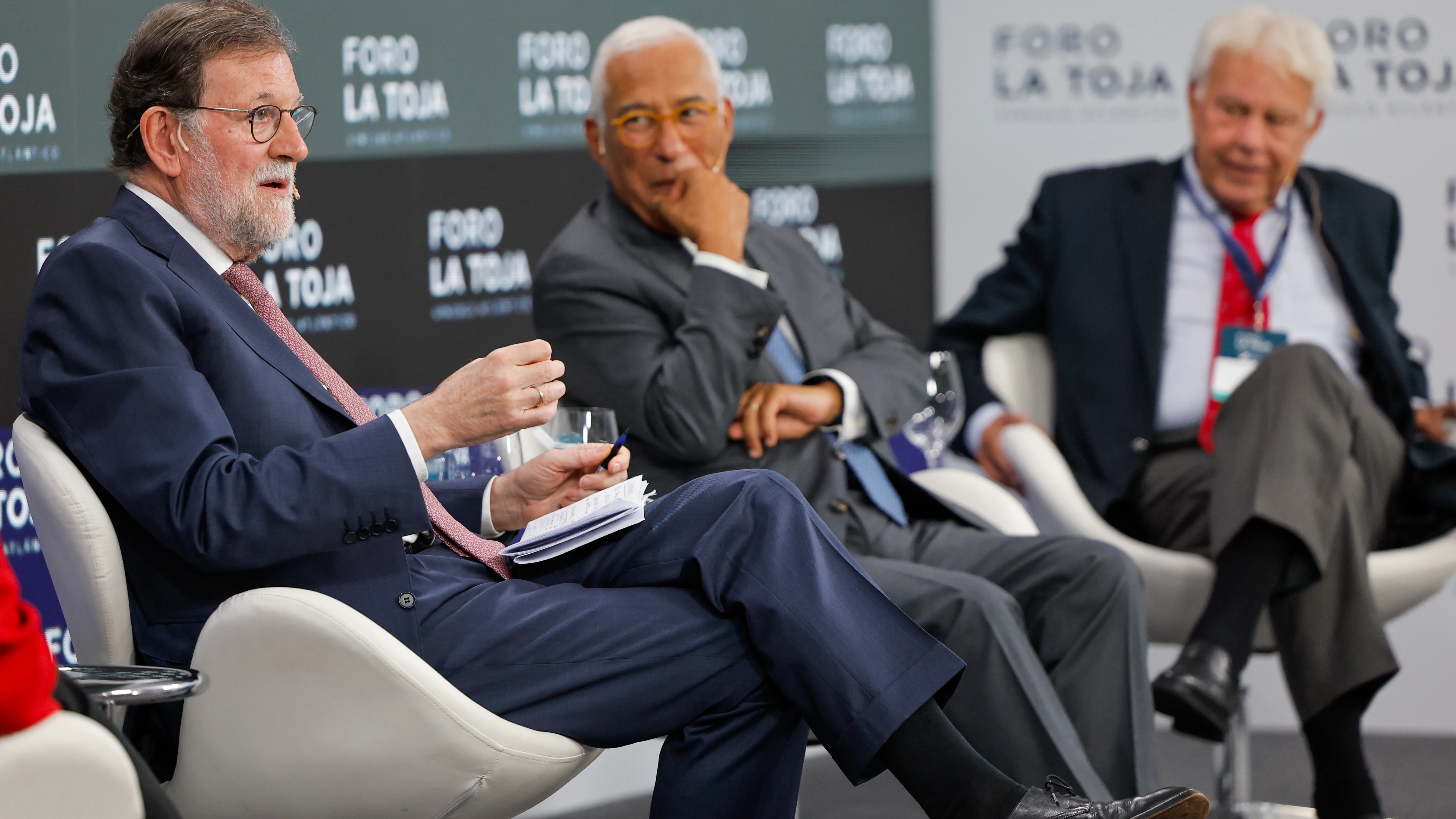 Mariano Rajoy y Felipe González Mariano Rajoy y Felipe González