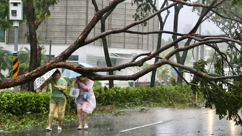 Tifón en Taiwán. Tifón en Taiwán.